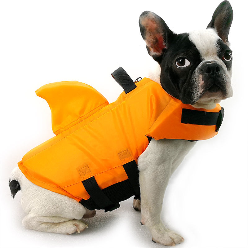 Dog Life Vest Summer Shark Pet Life Jacket
