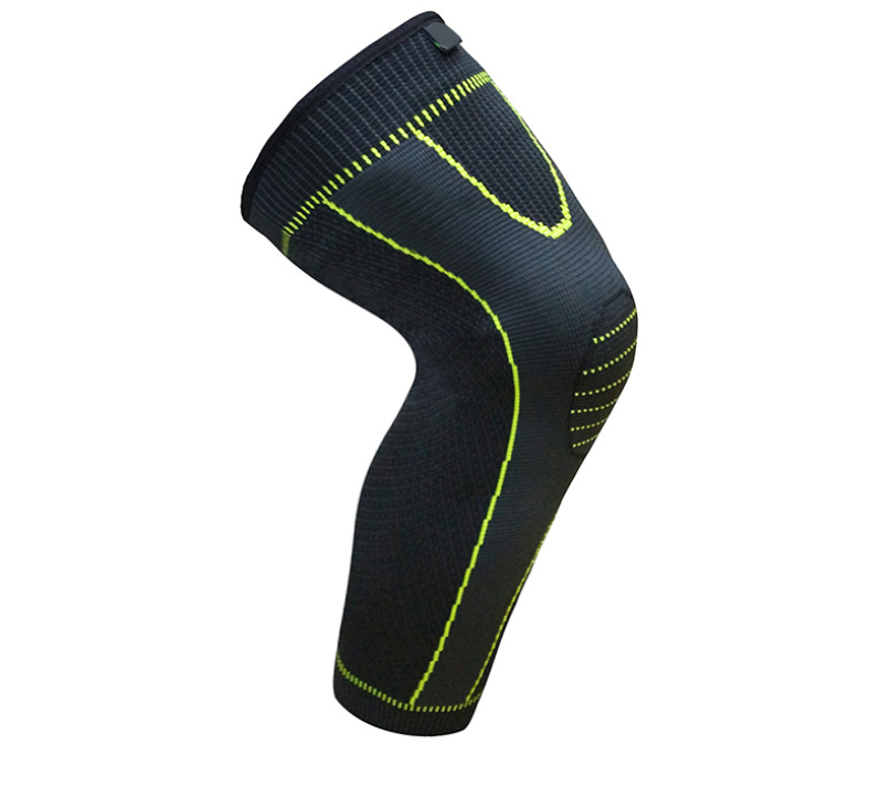 Sports leg protectors knit pressure knee pads