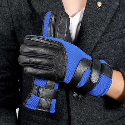 Touch screen Plush full finger gloves