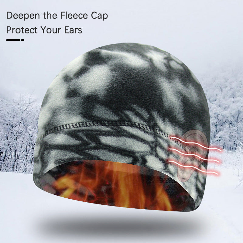 Men's Outdoor Warm Windproof Fleece Hat